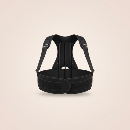 Posture Corrector Belt front view on beige background